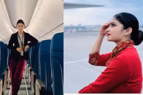 Chan dung nu tiep vien An Do giau 1kg vang trong truc trang