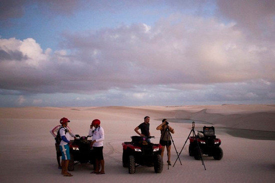 Từ năm 2017, Marvel Studios, tác giả của những bộ phim siêu anh hùng nổi tiếng, đã tới Vườn quốc gia Lençóis Maranhenses để sản xuất một số cảnh trong bộ phim Avengers: Infinity Wars.