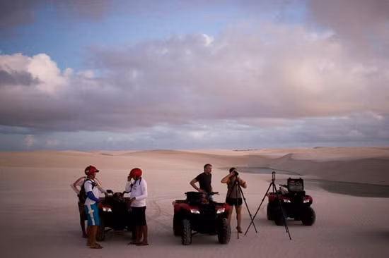 Từ năm 2017, Marvel Studios, tác giả của những bộ phim siêu anh hùng nổi tiếng, đã tới Vườn quốc gia Lençóis Maranhenses để sản xuất một số cảnh trong bộ phim Avengers: Infinity Wars.