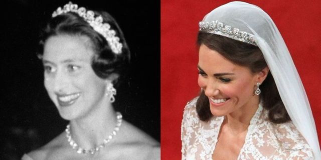 Chiếc vương miện mà Công nương Kate Middleton đội trong ngày cưới gắn tới 1.311 viên kim cương.
