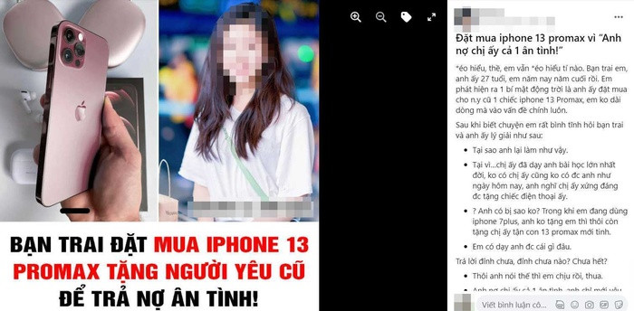 Ban trai mua dien thoai xin tang nguoi yeu cu, co gai khoc thet-Hinh-2