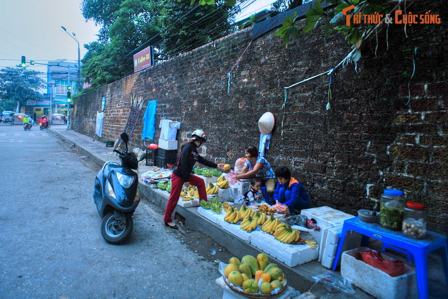 Gạch xây thành là loại gạch có kích thước lớn, làm bằng thứ đất có nhiều quặng sắt rất rắn - đặc trưng của kiểu gạch thời Lê. Đến đầu đời nhà Nguyễn, thành được sửa chữa, gia cố thêm bằng loại gạch nhỏ.
