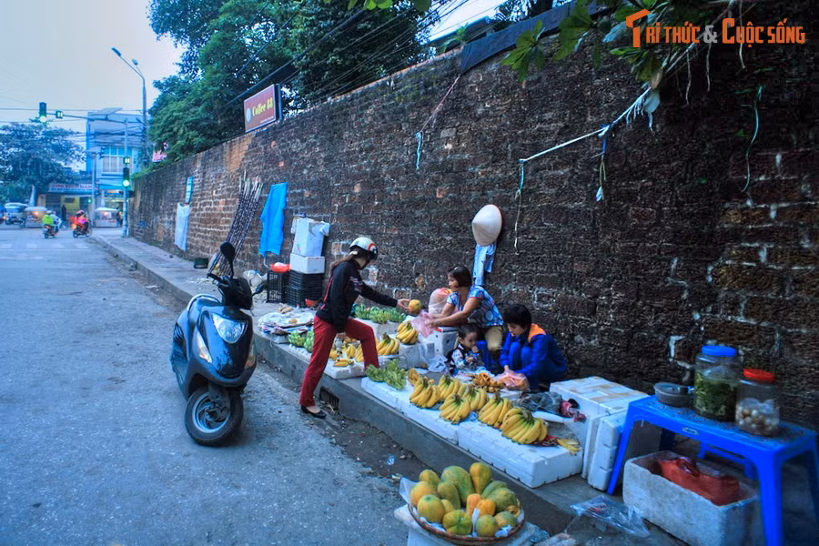 Gạch xây thành là loại gạch có kích thước lớn, làm bằng thứ đất có nhiều quặng sắt rất rắn - đặc trưng của kiểu gạch thời Lê. Đến đầu đời nhà Nguyễn, thành được sửa chữa, gia cố thêm bằng loại gạch nhỏ.