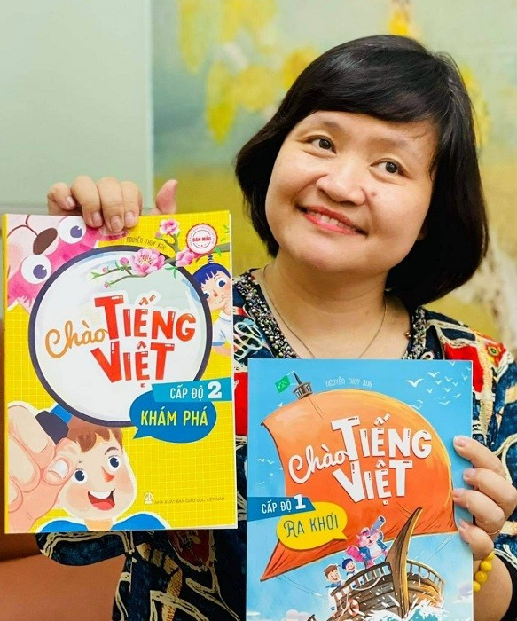 Tác giả Nguyễn Thụy Anh: Xuất phát từ nỗi lo con mất gốc tiếng Việt - Hình 2 Tac gia Nguyen Thuy Anh: Xuat phat tu noi lo con mat goc tieng Viet-Hinh-2