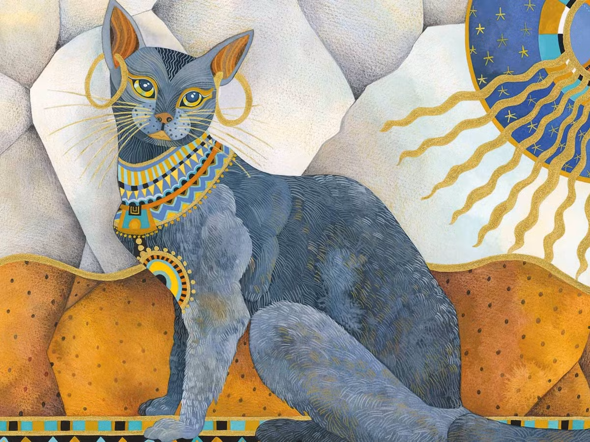 Khởi đầu cổ đại: Mèo Ai Cập và Ngoại giáo. Ở Ai Cập cổ đại, mèo, bất kể màu sắc của chúng, đều được tôn kính. Giết một con mèo, dù cố ý hay không, thường dẫn đến án tử hình. Vài thế kỷ sau, sự trỗi dậy của Cơ đốc giáo ở châu Âu bắt đầu thách thức và cuối cùng làm lu mờ các phong tục ngoại giáo. Ảnh:National Geographic Kids