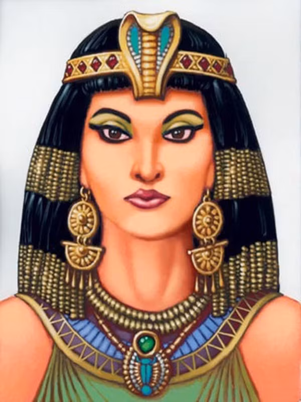 Sau khi người chồng thứ 2 chết, Nữ hoàng Cleopatra đưa người con trai của bà với tình nhân là danh tướng Caesar lên kế vị ngai vàng. Theo đó, mẹ con Cleopatra nắm trong tay quyền lực tuyệt đối. Trên thực tế, người con trai chỉ nắm quyền trên danh nghĩa vì còn quá nhỏ. Vậy nên, bà hoàng này là người duy nhất trị vì Ai Cập.
