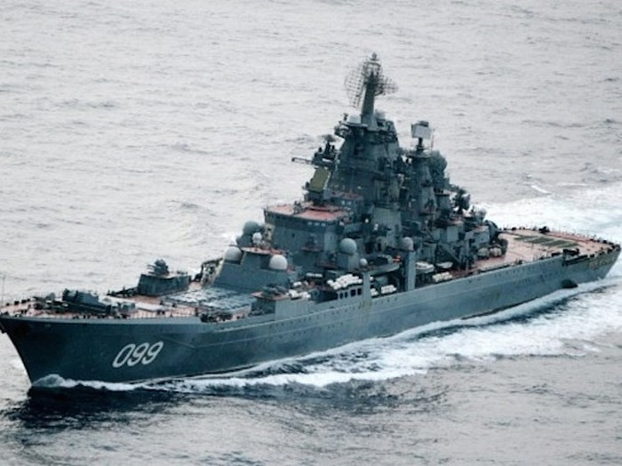 Hiện tại đây là tàu chiến lớp Kirov cuối cùng của Hải quân Nga còn đang hoạt động, các tàu còn lại được đóng theo lớp này hiện đang được nâng cấp hoặc cất lưu kho dự trữ. Nguồn ảnh: Karma.