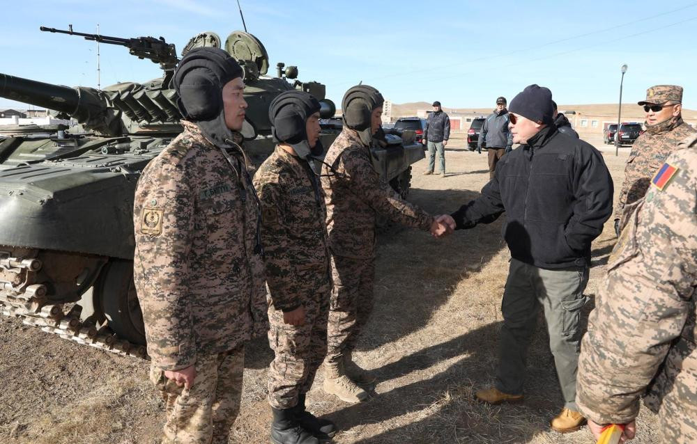 Xe tăng T-72A trong biên chế Lữ đoàn Đặc nhiệm Độc lập Số 16 của Mông Cổ. Nguồn ảnh: Oikon.