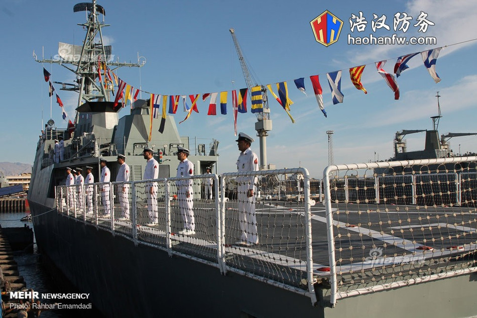 Tàu được đóng theo lớp Mowj và là tàu hải quân thứ ba của Hải quân Iran được đóng theo lớp này. Tuy vậy, theo các nguồn tin địa phương, Sahand được xem là lớp tàu riêng biệt vì có kích cỡ lớn hơn hẳn. Nguồn ảnh: Haohanfw.