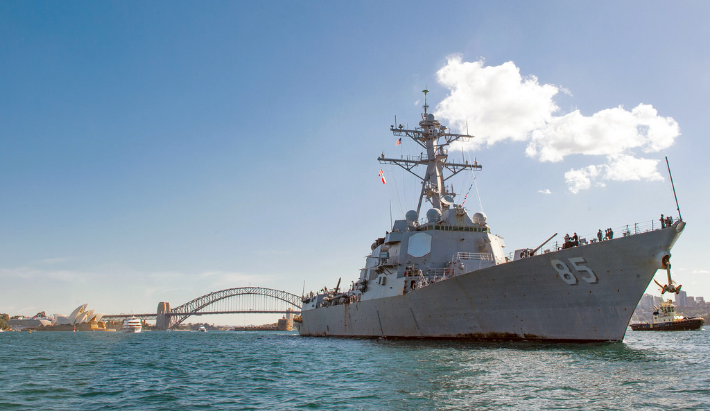 Hải quân Mỹ tuyên bố, việc đưa tàu khu trục của nước này đi qua Great Bay là một lời thách thức của Washington gửi tới Moscow trước những tuyên bố chủ quyền lãnh hải quá mức của Nga trong vùng biển này. Nguồn ảnh: Pinterest.