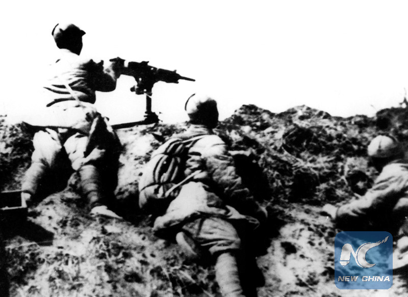 Sau khi cùng phe Đồng minh chiến thắng, Trung Quốc được coi là một trong bốn cường quốc của Đồng minh bên cạnh Mỹ, Anh và Liên Xô và được một ghế trong Thành viên Thường trực Hội đồng Bảo an Liên Hiệp Quốc. Nguồn ảnh: Weibo.