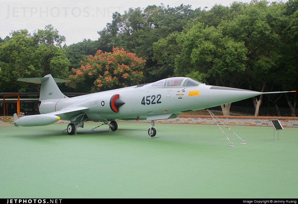 Tới ngày nay, tất cả số chiến đấu cơ F-104 này trong biên chế Không quân Đài Loan đã được cho về hưu. Nguồn ảnh: Jetphotos.