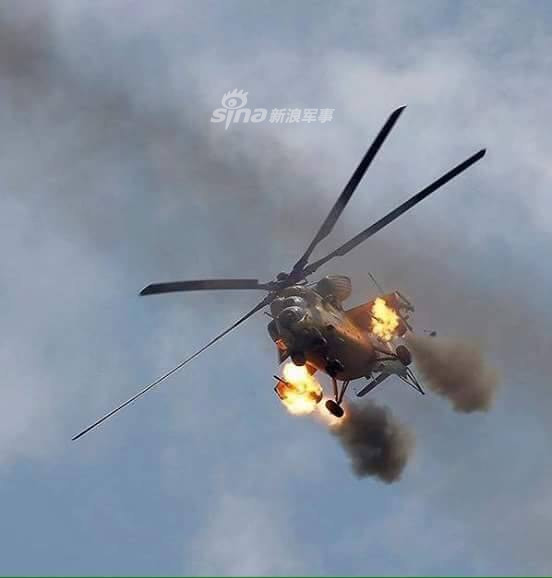 Về vũ trang, loại trực thăng này có 1 khẩu pháo 30mm được gắn dưới mũi máy bay, hai cánh treo vũ khí với khả năng mang theo được đủ các loại pháo phản lực phóng loạt, tên lửa chống tăng hay thậm chí là tên lửa không đối không tầm gần. Nguồn ảnh: Sina.