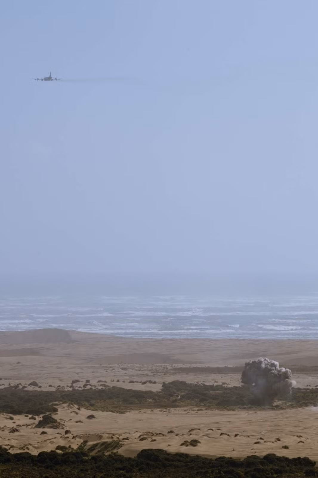 Cuộc diễn tập cho thấy rõ rằng chiếc P-3 Orion hoàn toàn có thể trở thành máy bay ném bom khi cần thiết. Nguồn ảnh: Medium