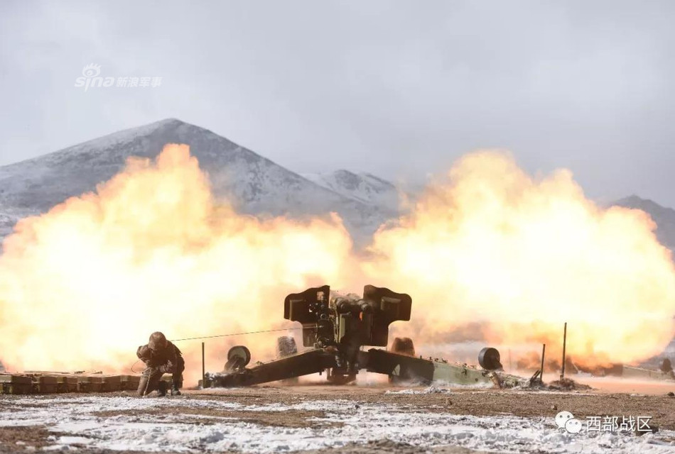 Ra đời từ năm 1966, khẩu pháo lựu Type 66 được Trung Quốc chế tạo dựa trên nguyên mẫu là khẩu D-20 của Liên Xô. Nguồn ảnh: Sina.