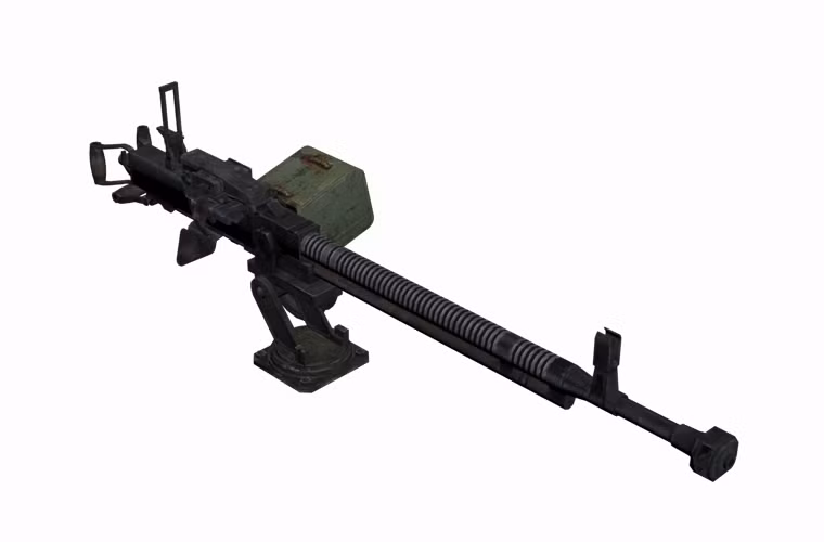 Súng sử dụng cỡ đạn 12,7mm x 108mm. Sử dụng dây dạn 50 viên, tốc độ bắn 600viên/phút, sơ tốc đầu nòng đạt 850m/s, súng có thể sử dụng thước ngắm cơ học đầu ruồi, hoặc kính ngắm quang học gắn thêm vào súng.