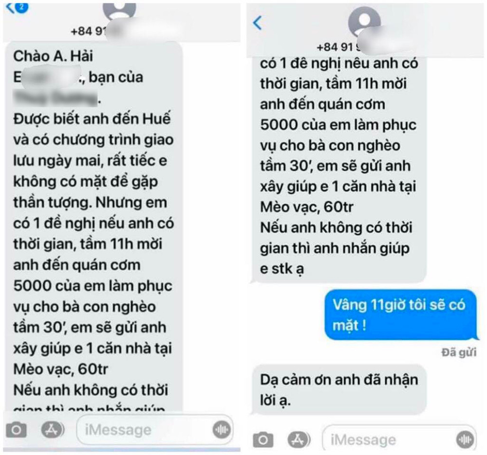 Ong Doan Ngoc Hai lam phuc vu quan com duoc tra 