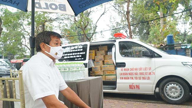 Nói về kỷ niệm đáng nhớ nhất của ông Hải từ khi chạy xe chở bệnh nhân đến bây giờ ông buồn rầu nói: "Hôm đó, tôi chở cô Nguyễn Thị Kiều, 34 tuổi ở Huế và được lãnh đạo bệnh viện nói tôi làm sao để cho cô ấy đươc nhắm mắt ở nhà. Tôi đã cố gắng hết sức nhưng cô ấy đã ra đi trên xe của tôi. Quãng đường tôi chở bệnh nhân về nhà là 170km". 