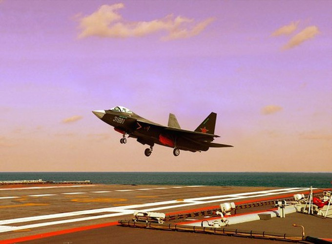 Điều đó có nghĩa là quãng đường cất cánh của tiêm kích tàng hình J-31 vẫn còn nhiều hơn tổng chiều dài chiếc hàng không mẫu hạm của hải quân Trung Quốc.