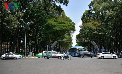 Khu vực Hội trường Thống Nhất.