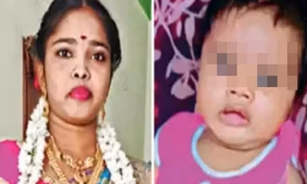 Mẹ bế con gái đi chơi gặp sương mù...kết đau lòng Me be con gai di choi gap suong mu...ket dau long