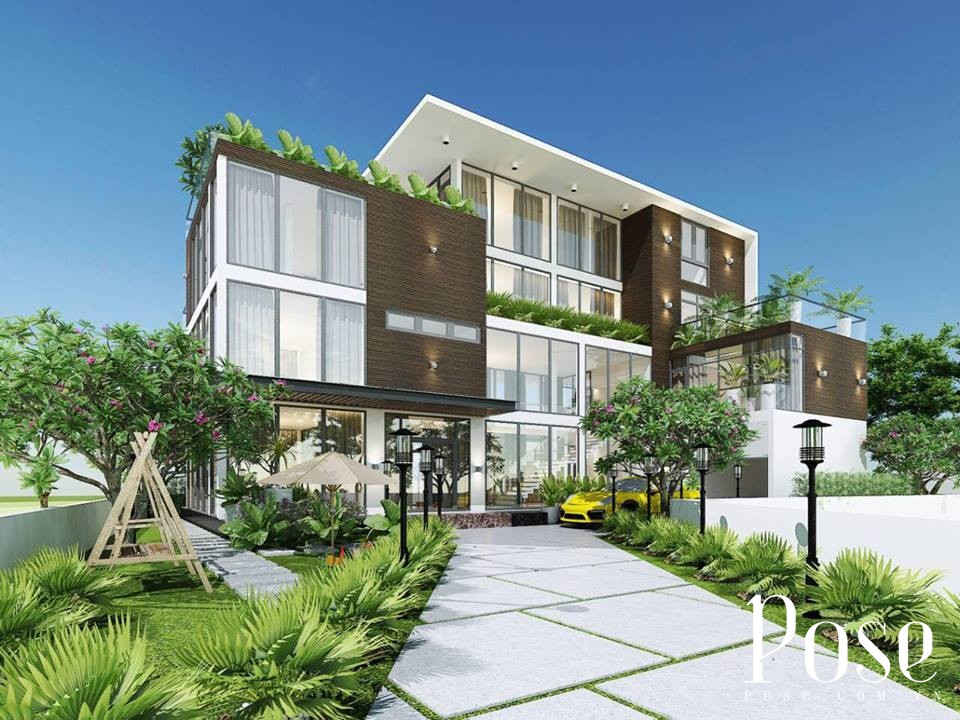 Theo tìm hiểu của Kiến Thức, bất động sản này được mua với giá là 1 triệu đô. Sau đó, Ngọc Trinh mời kiến trúc sư thiết kế và hoàn thiện nội thất. Nữ hoàng nội y rất tỉ mỉ trong khâu hoàn thiện khi yêu cầu từng chi tiết phải được thiết kế một cách kĩ lưỡng nhất. Người đẹp cũng không tiếc tiền khi đặt mua toàn đồ đạc nội thất từ nước ngoài để về bày biện cho căn nhà thêm sang trọng. Tính cả thiết kế lại và lắp đặt nội thất, căn biệt thự có giá trị tổng cộng khoảng 2 triệu đô. Ảnh: Pose