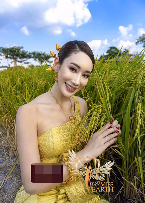 Cô còn vướng lùm xùm dao kéo. Với quyết tâm giành vương miện Hoa hậu Trái đất 2019, Nampetch chi 1 tỷ đồng để dao kéo. Tuy nhiên, do bơm vòng 3 quá đà, cô bị rách vòng 3.