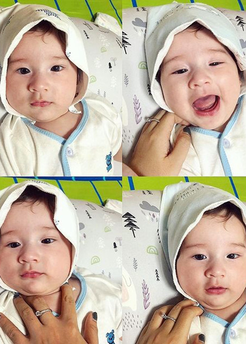 Bé Max có nhiều biểu cảm đáng yêu.