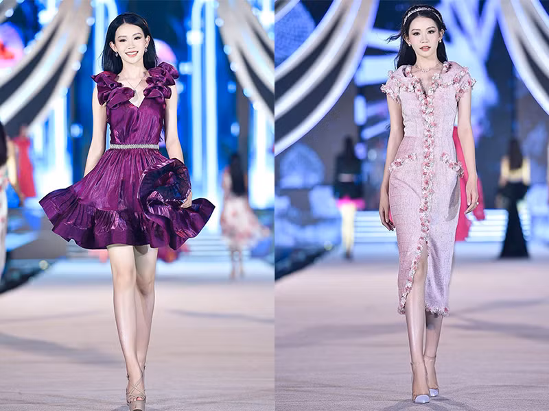 9x được chú ý bởi nhan sắc hao hao Hoa hậu Việt Nam 2012 Đặng Thu Thảo ở gương mặt, nước da trắng cùng thần thái.