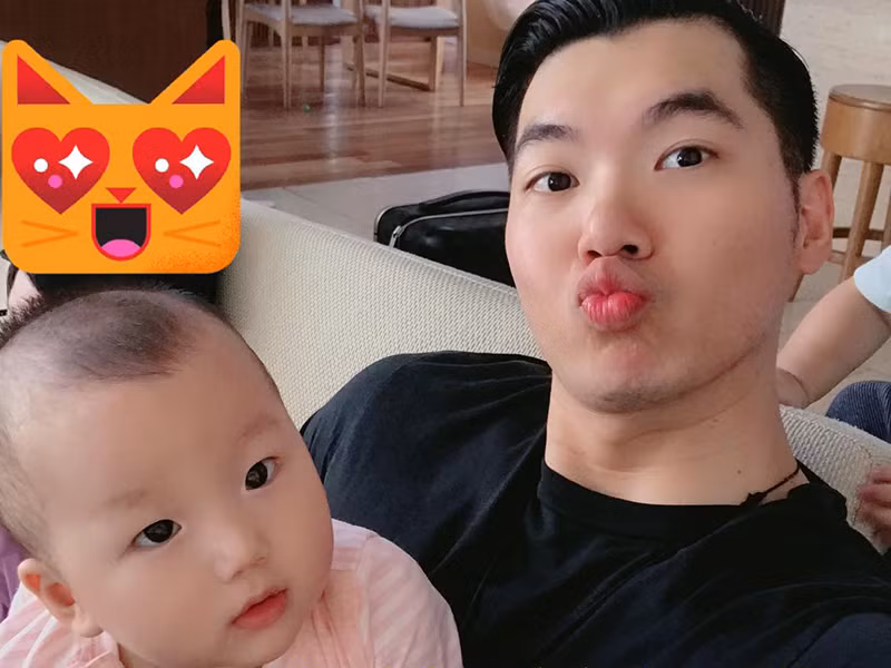 Trên trang cá nhân, Trương Nam Thành thường xuyên đăng tải hình ảnh hai con trai.