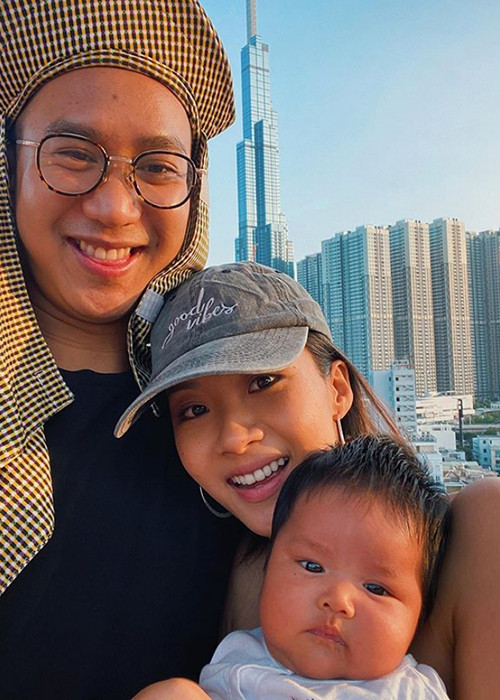 Nữ rapper tâm sự ông xã giúp cô sống cởi mở, biết chấp nhận hơn..