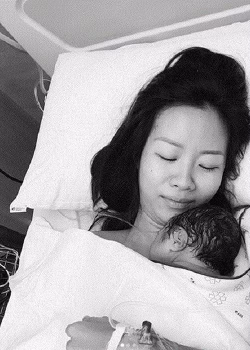 Bé Nina chào đời vào tháng 1/2020.