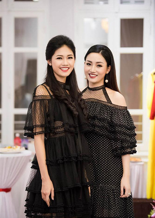 Dàn á hậu: Diễm Trang, Ngô Thanh Thanh Tú, Ngô Trà My cùng lên xe hoa ở tuổi 24 và đều có tổ ấm hạnh phúc bên chồng con. Ảnh: Vietnamnet