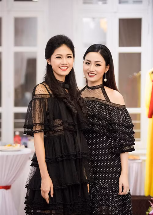 Dàn á hậu: Diễm Trang, Ngô Thanh Thanh Tú, Ngô Trà My cùng lên xe hoa ở tuổi 24 và đều có tổ ấm hạnh phúc bên chồng con. Ảnh: Vietnamnet