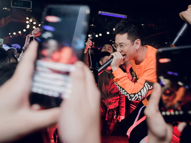 Andree được biết đến là một trong những “trụ cột” đầu tiên của cộng đồng underground danh tiếng GVR Production.