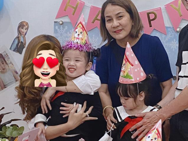 Trong loạt ảnh được Bảo Ngọc chia sẻ, không thấy sự xuất hiện của Hoài Lâm.