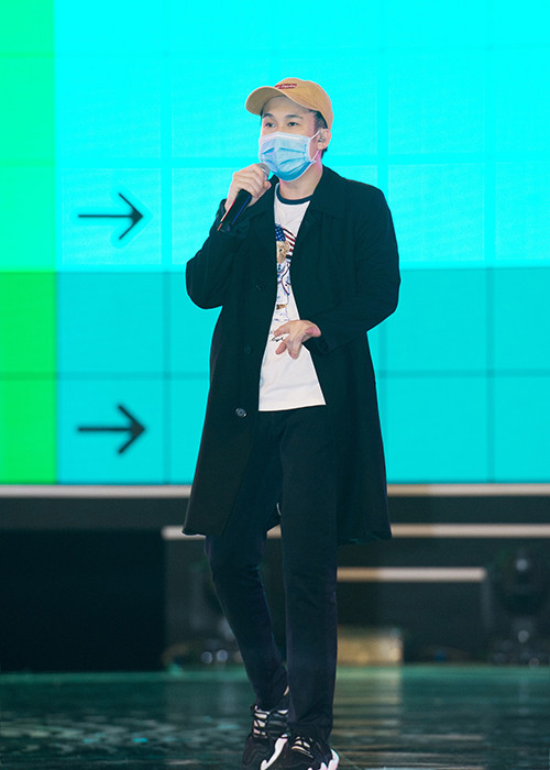 Dương Triệu Vũ tham gia tổng duyệt cho đêm chung kết.