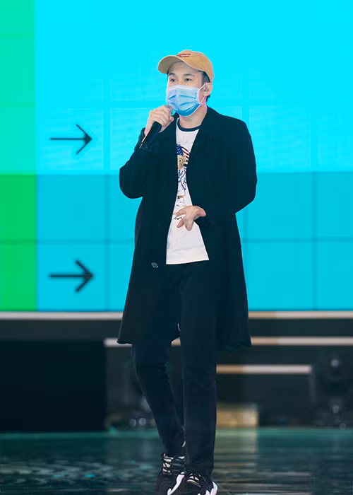 Dương Triệu Vũ tham gia tổng duyệt cho đêm chung kết.