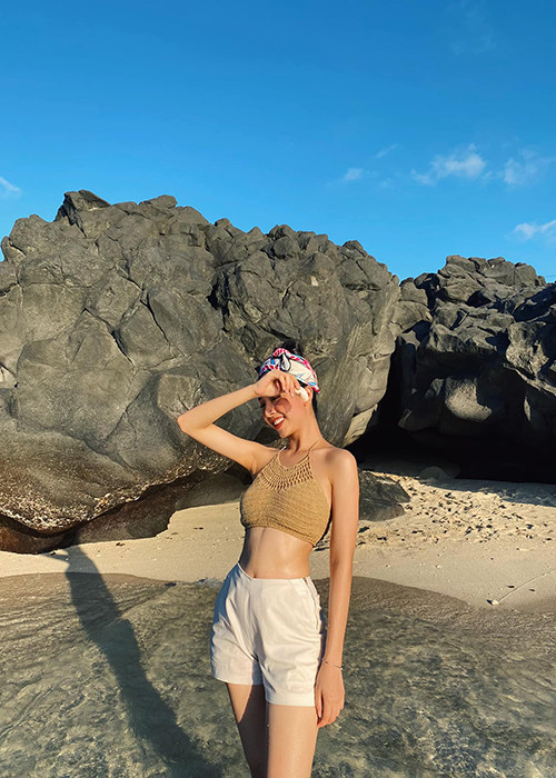 Thúy An hạnh phúc trong tình yêu với bạn trai là tiến sĩ trong 3 năm qua.