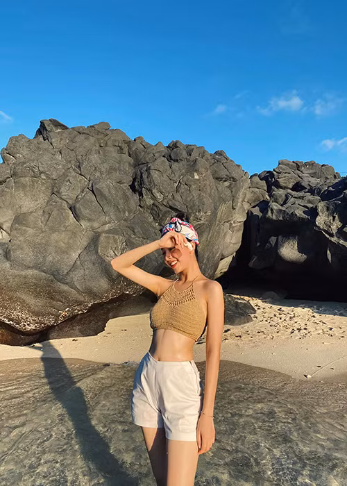 Thúy An hạnh phúc trong tình yêu với bạn trai là tiến sĩ trong 3 năm qua.