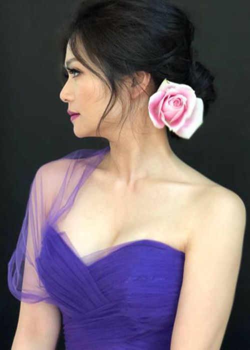 Nữ diễn viên phim "Phía trước là bầu trời" không chia sẻ danh tính lẫn hình ảnh chồng sắp cưới.