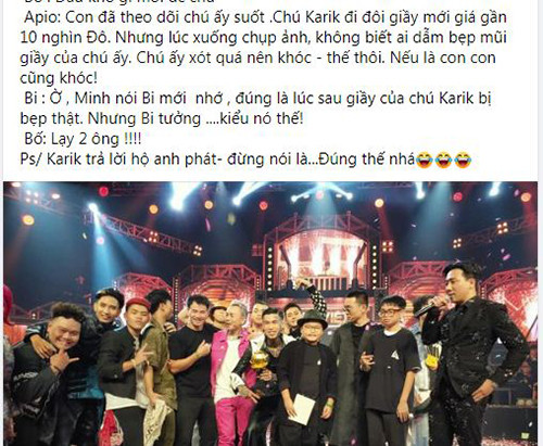 Bat cuoi con trai Xuan Bac doan ly do Karik khoc o Rap Viet-Hinh-3