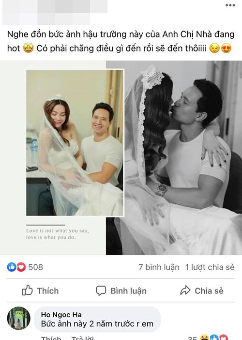 Tuy nhiên, Hà Hồ đính chính loạt ảnh đang gây xôn xao được chụp từ 2 năm trước. Ảnh: Saostar