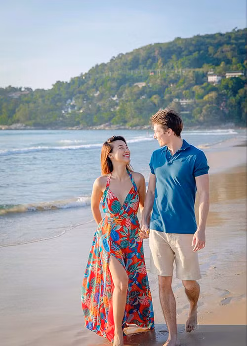 Nữ MC vốn có vóc dáng hoàn hảo trước khi mang bầu.