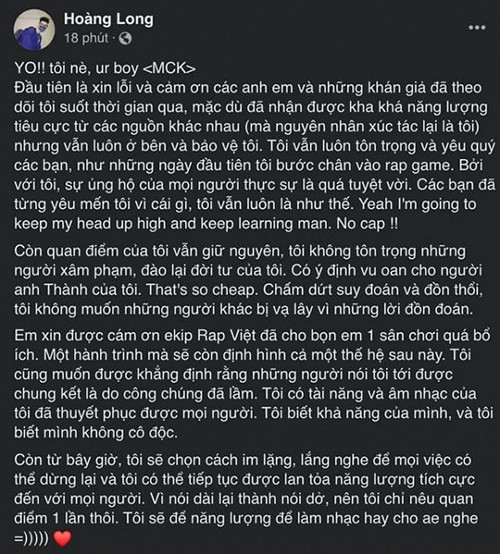 MCK phat ngon dung tuc, ngong cuong... mat cua quan quan Rap Viet?-Hinh-2