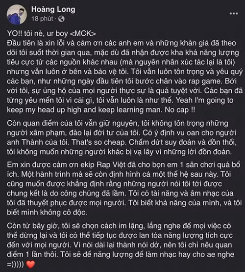 MCK phat ngon dung tuc, ngong cuong... mat cua quan quan Rap Viet?-Hinh-2