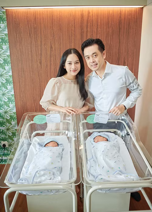 Nam nhạc sĩ luôn ở bên vợ trong lúc vượt cạn.