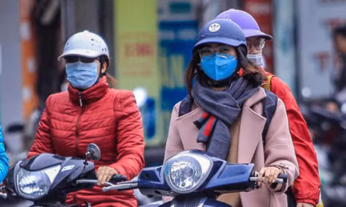 Don khong khi lanh, mien Bac chuyen ret tu dem mai