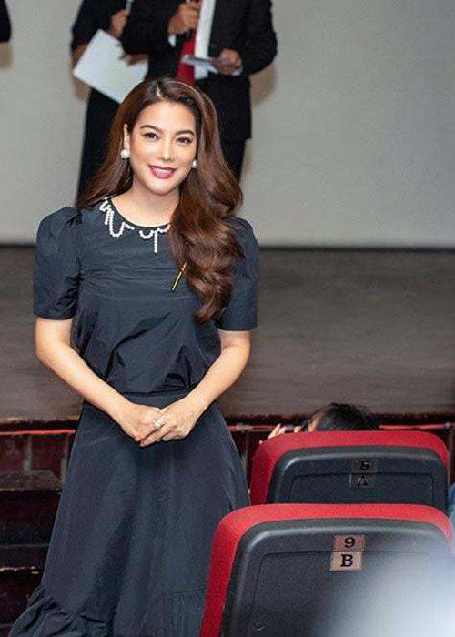 Hồi tháng 10/2020, Trương Ngọc Ánh đảm nhận vai trò chủ tịch của LHP hoạt hình Panamanim 2020. Ảnh: Vietnamnet