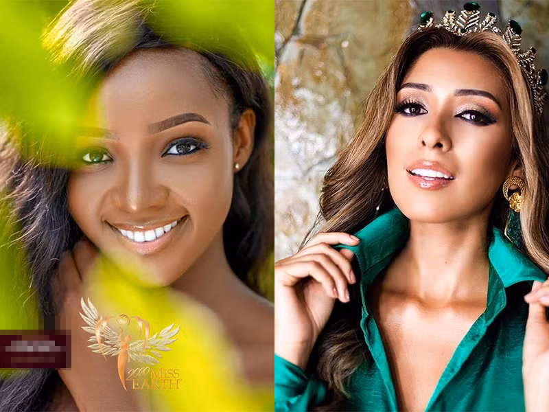 Dàn thí sinh được đánh giá cao trước chung kết còn gồm đại diện Nigeria - Gwenivere Chioma Ifeanyieze (trái) và Natalia Romero - người đẹp đến từ Colombia.